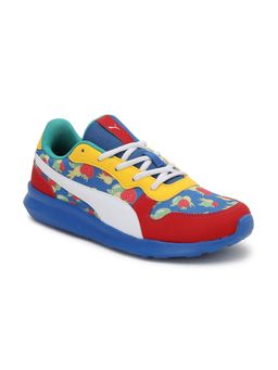 Puma - Cooby Jr V1 Unisex Blue Casual Shoes