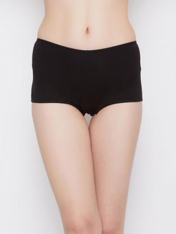 Clovia - Cotton Spandex Medium Waist Outer Elastic Boyshorts Panty