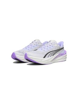 Puma - Deviate NITRO 4 Women Grey Road Running Shoes