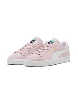 Puma - Unisex Pink Suede Classic Sneakers