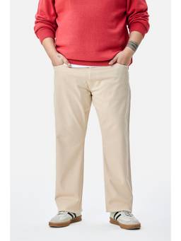 Snitch - Beige Denim Straight Casual Jeans for Men