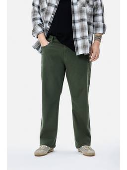 Snitch - Dark Green Denim Straight Casual Jeans for Men