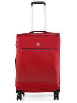 Roncato - Crosslite Range Red Color Soft Case Polyester Medium Size Luggage