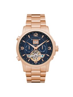 Earnshaw - Marylebone Grand Date Open Heart Automatic Blue Round Dial Mens Watch - ES-8177-44