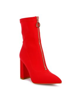 London Rag - Solid Red Casual Boots