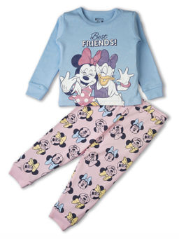 Bodycare - Blue & Pink Minnie & Friends Co-Ord (Set of 2)