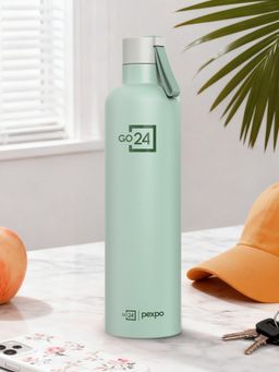 Pexpo - Oslo Sea Green Stainless Steel Insulated Hot & Cold Flask 1000 ml
