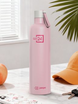 Pexpo - Oslo Baby Pink Vacuum Insulated Hot & Cold Flask