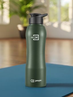 Pexpo - Bistro Military Green Stainless Steel Fridge Bottle-Sipper (750ml)