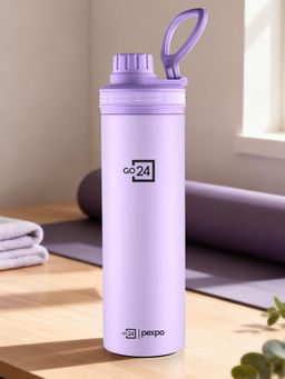 Pexpo - Aqua sip Orchid Purple Stainless Steel Fridge Bottle - 900Ml