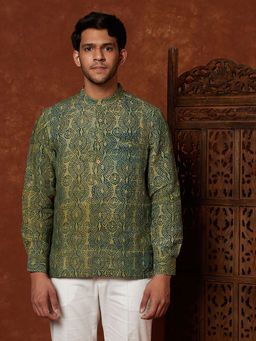 Fabindia - Linen Slim Fit Kurta Shirt