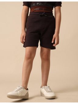 U.S. POLO ASSN. - Boys Textured Regular Fit Shorts