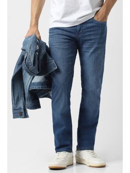 Van Heusen - Men Blue Mid Wash Jeanss