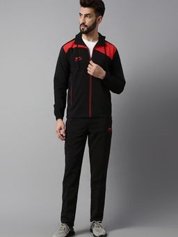 Shiv Naresh - Men Colourblock Regular Fit Jacket & Trackpant (Set of 2)