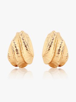 Kazo - Gold Plated Statement Earrings