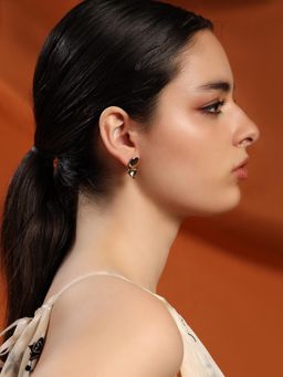 Kazo - Gold Plated Statement Earrings