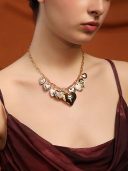Kazo - Gold Plated Statement Necklace