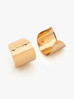 Kazo - Gold Plated Statement Earrings