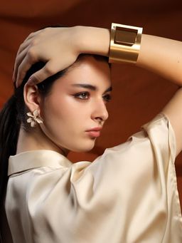 Kazo - Gold Plated Statement Bracelet