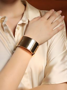 Kazo - Gold Plated Statement Bracelet