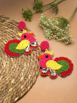 Moedbuille - Multi-Color Contemporary Earrings