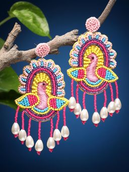 Moedbuille - Multi-Color Contemporary Earrings