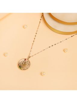 MAASHA - Multi-Color Silver Plated Contemporary Necklace