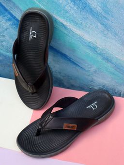Carlton London - Solid Brown Flipflops
