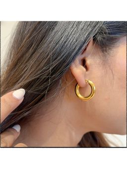 Nam Jewels - Everyday Embrace Hoops Earrings