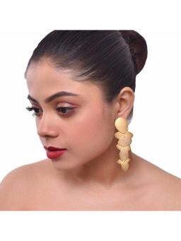 ZAZA BY SOMYA - Flame Gold Earrings