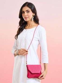 Fabindia - Pink Printed Sling