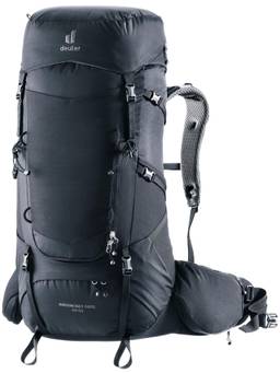 Deuter - Air Contact Core 50+10L Backpack with Cover Black