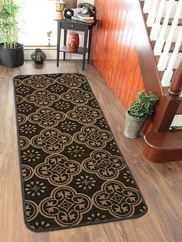 Saral Home - Jute Multiuse Runner With Strong Backing-Grey-45X120 Cm