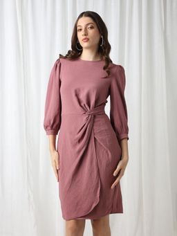 Globus - Women Pink Mini Workwear Sheath Dress