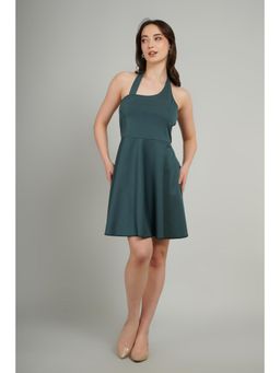 GORA GLAMA - Halter Neck Mini Dress