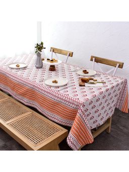 House This - Sarovar Table Cover Red