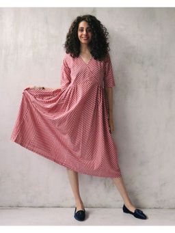 Chidiyaa - Pink Cotton Dress