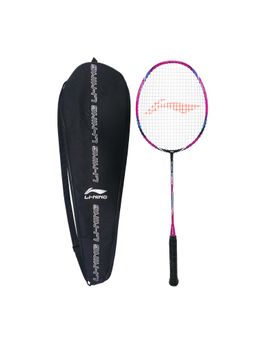 Li-Ning - Turbo X 80-II Strung Badminton Racquet (Black, Blue, Pink 86 g)