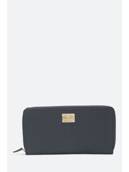Van Heusen - Women Navy Solid Casual Wallets