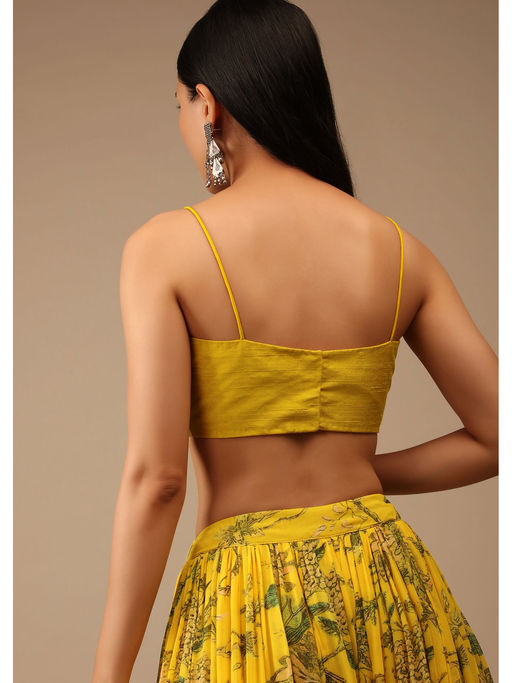 slim fit dress slacks Buy Yellow Dola Silk Gown With Embroidery