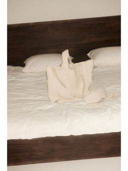 H&M - Women White Canvas sports bag