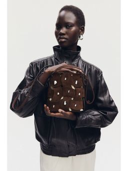 H&M - Women Brown Crossbody bucket bag