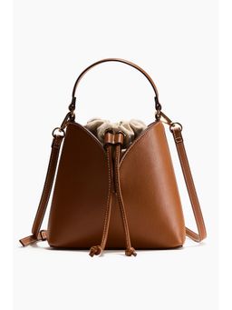 H&M - Women Brown Crossbody bucket bag