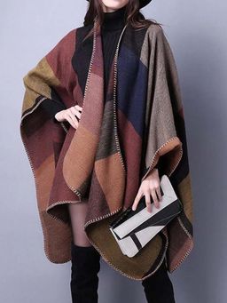 MISS MOSA BY AKANKSHA - Colorbock Full Sleeves Cape