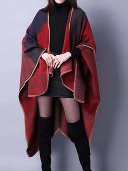 MISS MOSA BY AKANKSHA - Colorbock Full Sleeves Cape