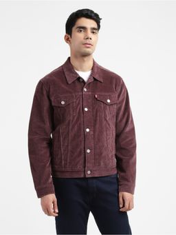 Levi's - Men Purple Loose Fit Denim Jacket