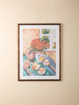 Freedom Tree - The Gypsy Table Multi-Coloured Wall Art With Acrylic Frame