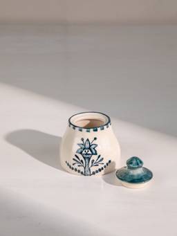 Freedom Tree - Montane Teal Ceramic Sugar Pot (190ml)
