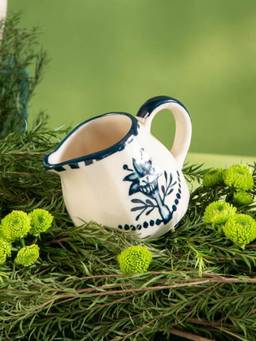 Freedom Tree - Montane Teal Ceramic Milk Pot (200ml)