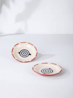 Freedom Tree - Sabar Sapphire Blue Ceramic Tapas Plate (100ml)